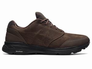 Tenis asics sales masculino marrom
