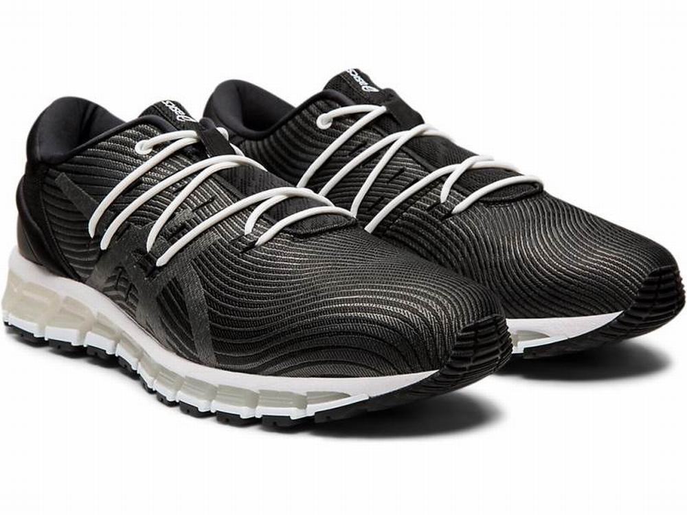 Tenis Asics Venta GEL Quantum 360 4 Hombre Negros Grises Oscuro