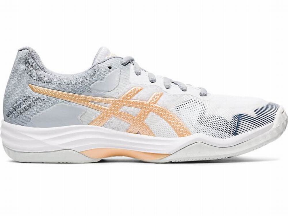 Tenis Asics Precio Bajo GEL TACTIC 2 Mujer Blancos