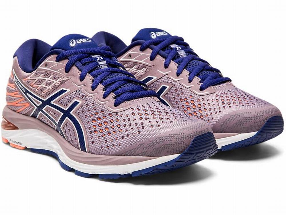 Asics GEL CUMULUS 21 Comprar Tenis Para Correr Mujer Morados Azules