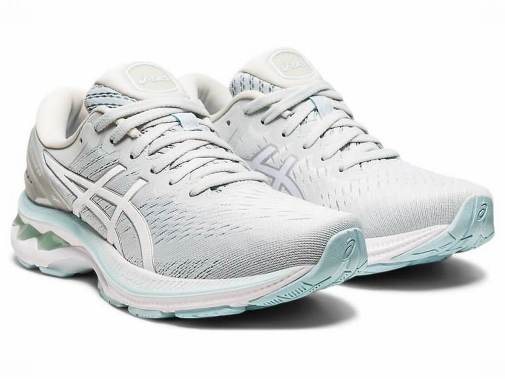 Tenis Para Correr Asics Precio Bajo GEL KAYANO 27 Mujer Blancos