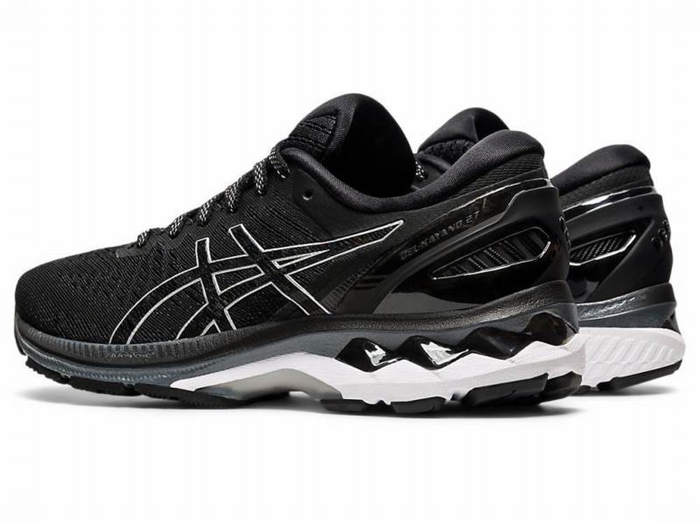 Ofertas Tenis Para Correr Asics GEL KAYANO 27 Mujer Negros Plateados