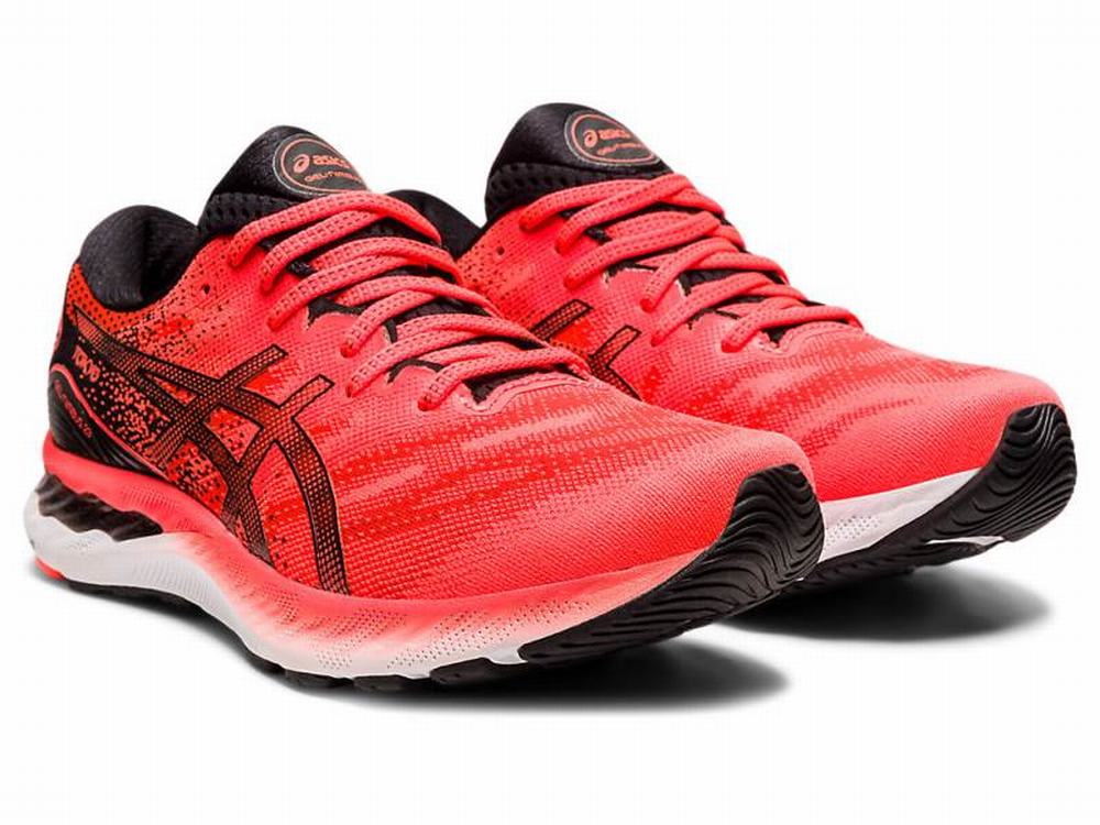 Zapatos para correr Asics para mujer Gel Nimbus 15 Nueva York maratón  blancos naranjas talla 6,5