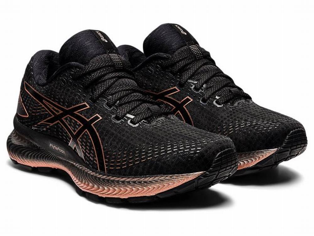 Tenis Para Correr Asics Ofertas Outlet GEL SAIUN Mujer Negros