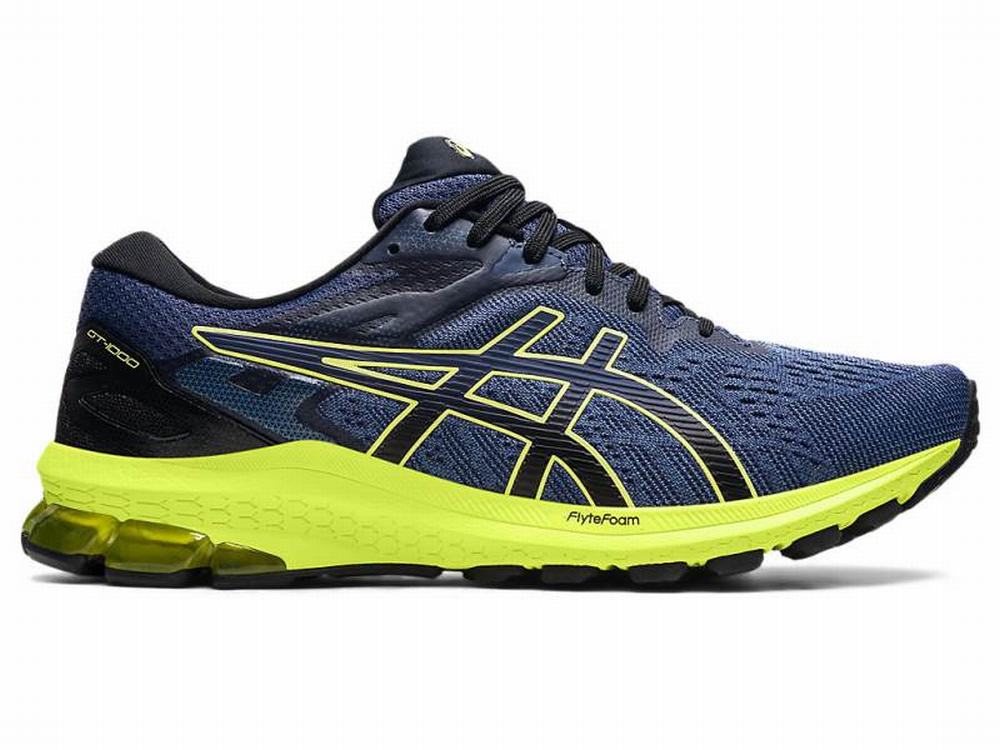 Tenis Para Correr Asics Online Mexico GT 1000 10 Hombre Azules