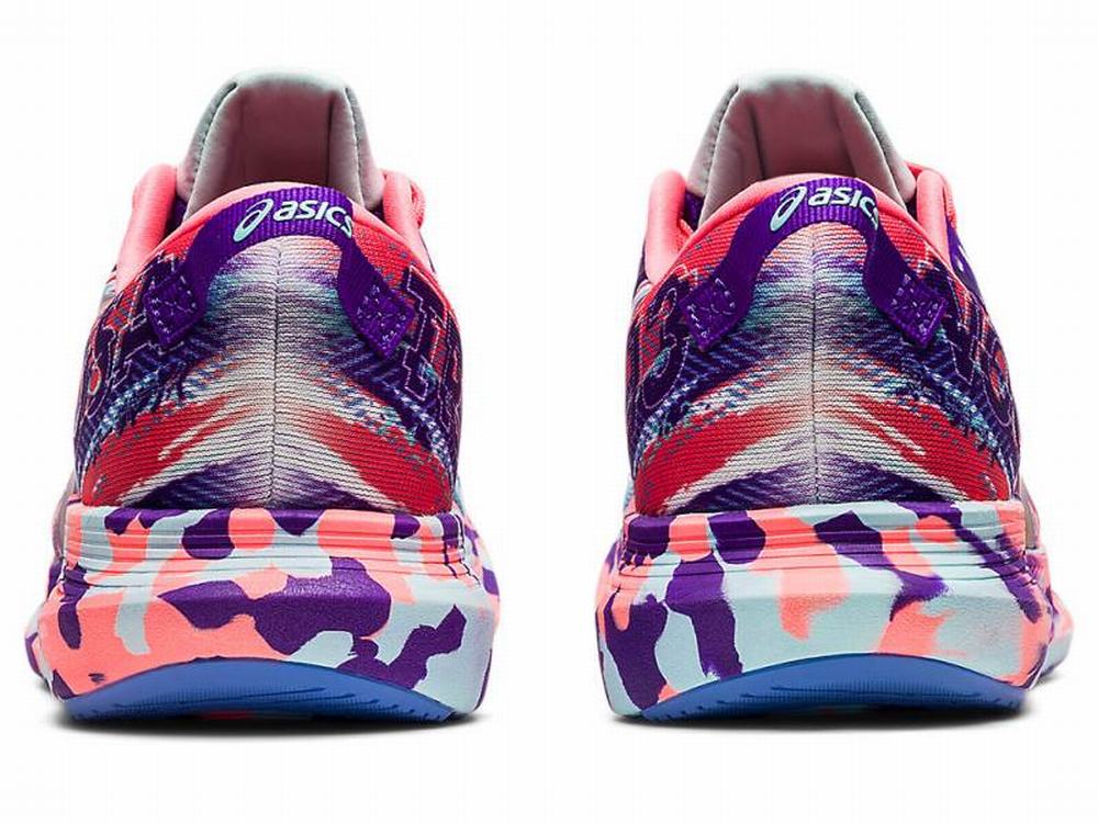Tenis Para Correr Asics Ofertas NOOSA TRI 13 Mujer Blancos Azules