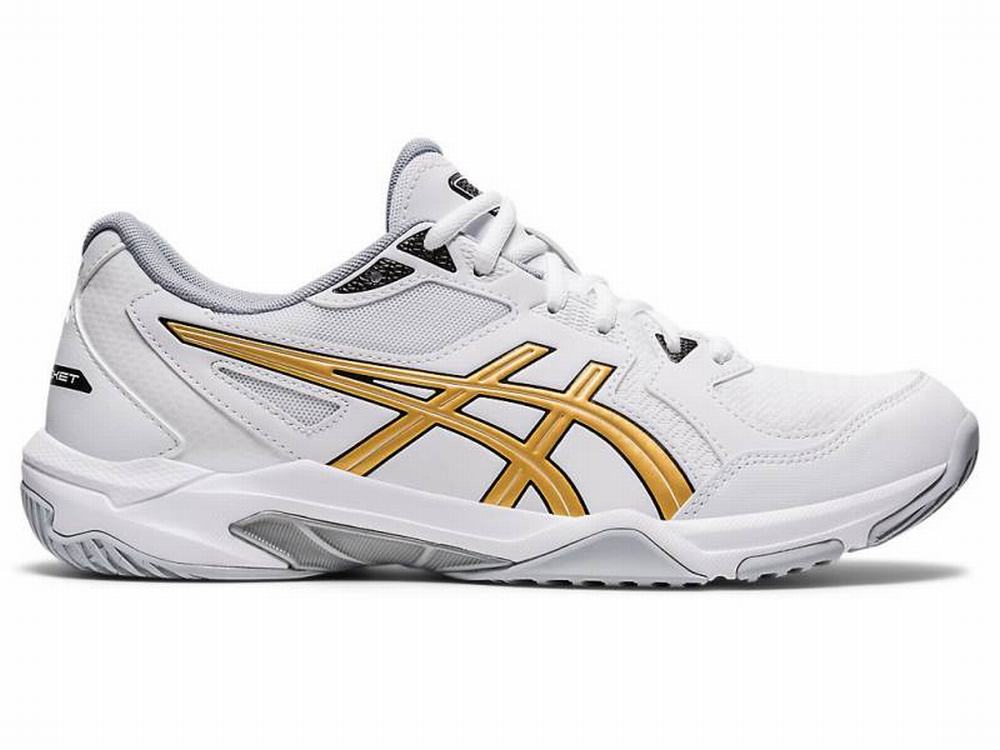 Zapatillas Vóleibol Hombre Asics Gel-Rocket 10 Blanca